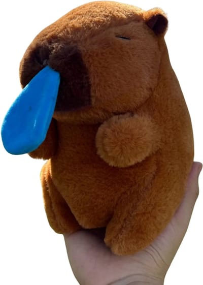 Nivard Knuffel - Knuffelbeer - Knuffeldoekje - Groot - Meme - Baby - Capibara - Stuffed Animal - Plushie - Plush - Dier - 7