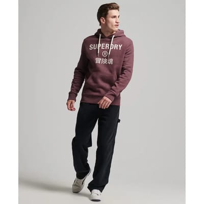 Hooded sweatshirt Superdry Corporation Logo