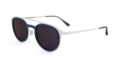 Italia Independent I I 0252 THIN CIRCLE White glossy 46/22/145 UNISEX Zonnebrillen