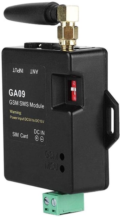 Golden crown - GSM Wireless Alarm System - Mini Alarm Box - Intelligent Alarm - Compact - Beveiligingssysteem - Voor Thuis en Industrie - EU Spare Part