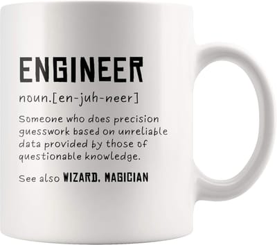 Grappige Mok voor Ingenieurs - Perfecte Cadeaus voor Studenten en Professionals
