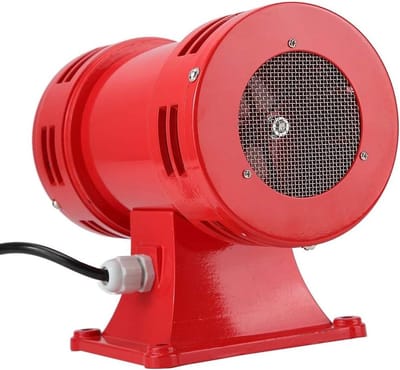 150 dB Elektromotorische Industriële Sirene - Permanent Alarm Luchtbeschermingssirene voor Luchthaven, Fabriek, Mijn, Bos en Farms