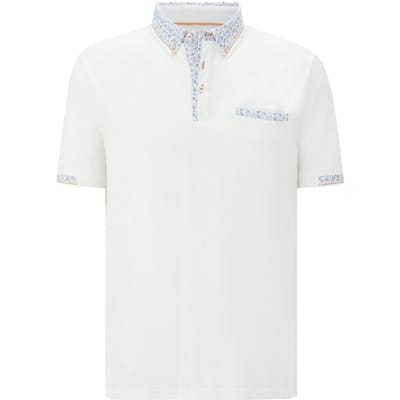 Babista herren Poloshirt - 56/58 - wit - Plus Size