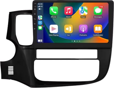 Autoradio met bluetooth - Carplay - Voor Mitsubishi Outlander 3 (2012-2018) - Geschikt voor Apple en Android - Stereo - Navigatie - Navigatiesysteem auto - 2GB 32GB