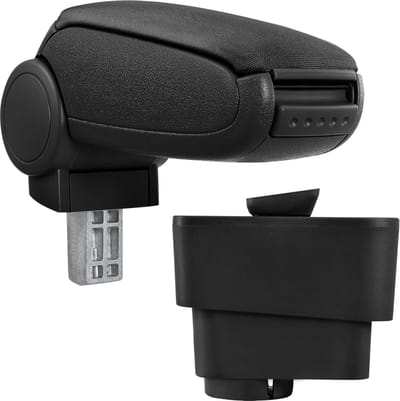 Armsteun voor Fiat Grande Punto vanaf 09-2005 stof zwart