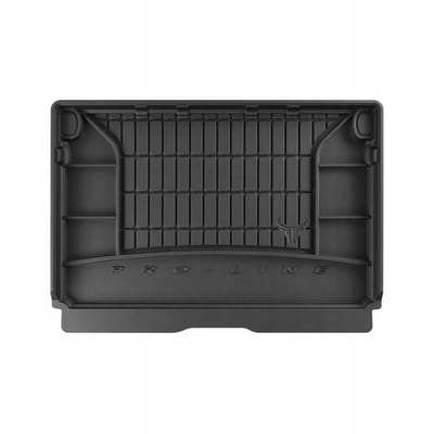 FROGUM PROLINE 3D Set - Rubberen Automatten + Kofferbakmat - Geschikt voor CITROËN C3 Aircross II (vanaf 2017) - Hoge laadvloer - Zwart