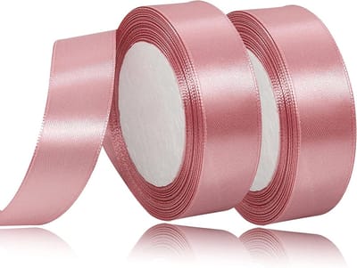 Satin Cadeaulint 22m 20mm Breed, Roze Lint voor Trouwerijen, Knutselen en Cadeauverpakking, Decoratie en Feestjes