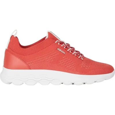 Geox Spherica dames sneaker - Rood - Maat 36