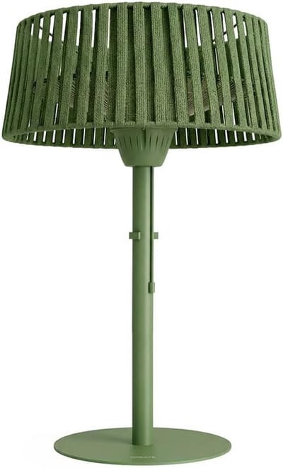 Compacte Infrarood Terrasverwarmer 1500W - Saliegroen met Kantelbeveiliging