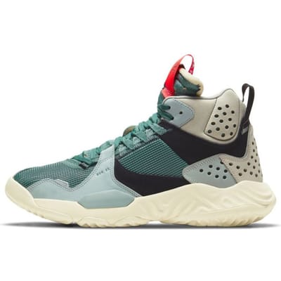 Air Jordan Delta Mid Hasta Unisex Sneakers Groen Fel Karmozijn Licht Puimsteen DC2130-300 42 gray