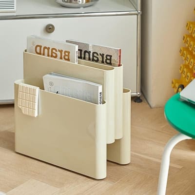 Tijdschriftenrek - Bestandhouder - Thuiswerkplek Organiseren - Veelzijdig Gebruik - Niet Gespecificeerd - Zwart