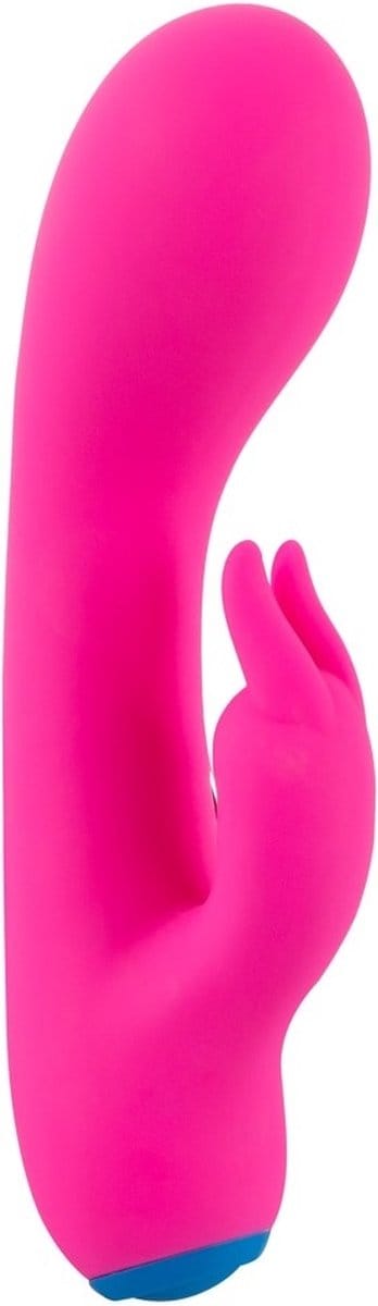 Bunt Rabbit Vibrator Trendy Opvallende Rabbit Vibrator - Zijdezachte Afwerking met 10 Vibratiestanden en USB Oplaadbaar 15 cm