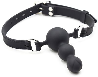 Smart Moves - Buttplug Gag - Zwart