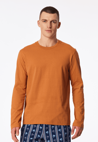 Shirt met lange mouwen, whisky - Mix+ Relax 48