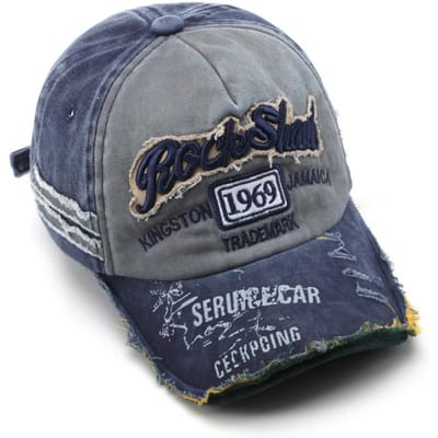 Unisex gewassen denim honkbalpet hoge kwaliteit sportmutsen zomerhoed pet voor mannen vrouwen 1969 letter streetwear pet gray