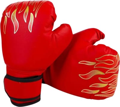 Nivard Bokshandschoenen - Kickboks Handschoenen - Boxing Gloves Set - Vecht Handschoenen - Heren - Dames - Rood - Kind