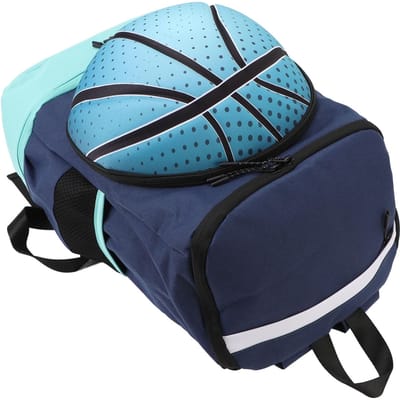 Basketbal Rugzak Sport Voetbal Basketbal Tas met Bal Schoenvak voor Voetbal Basketbal blauw