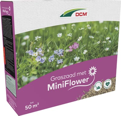DCM Graszaad met Miniflower - 50 m²