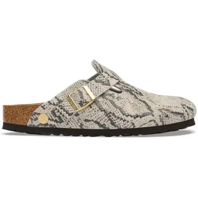 Leren damesklompen Birkenstock Boston
