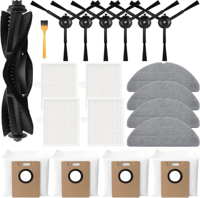 20 stuks vervangende accessoires - geschikt voor Tapo RV30 Max - RV30 Max Plus - RV20 Max - RV20 Max Plus robotstofzuiger