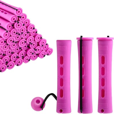 Permanent krultang set voor beschadigd haar, 30-delige set zonder hitte, ideaal voor dun en gekleurd haar, perfect voor reizen en vakanties