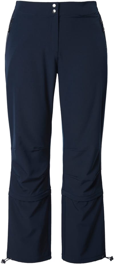 Ulla Popken - Dames - Functionele broek waterafstotend Powerstretch - Marine - Maat 42