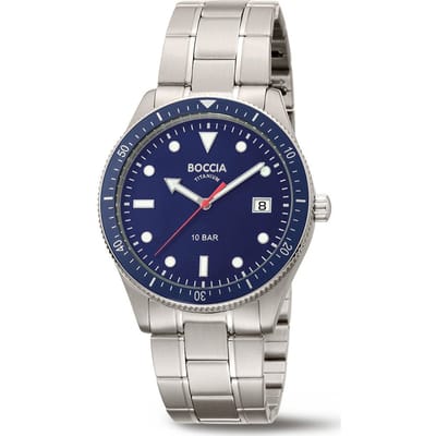 Boccia Titanium 3664-04 Heren Horloge