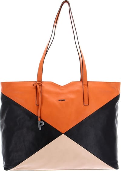 PICARD Schoudertas Harlekin Shopper Papaya - Kom Oranje