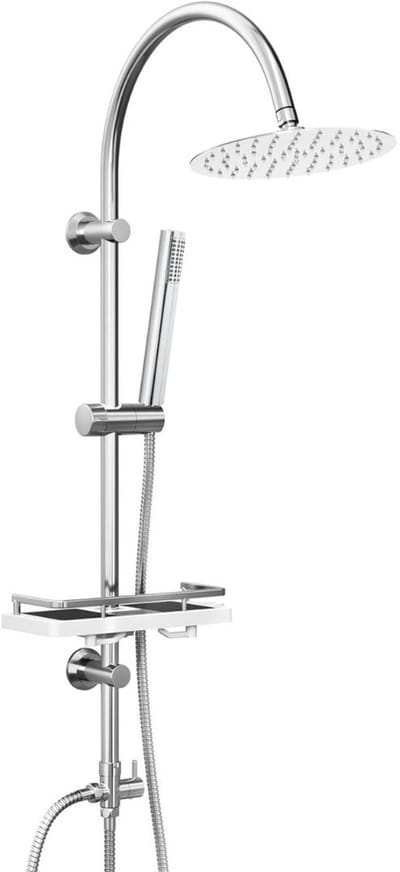 DailySupplies® Regendouche Zonder Kraan - Regendouchekop - Regendouches - Regendoucheset - Zilver