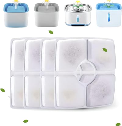 BlueTime - Drinkfontein Filters - Filter Drinkfontein - Drinkfontein filters - navulling - Kat Navulling set 4 stuks