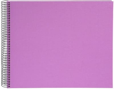 Goldbuch - Spiraalalbum Bella Vista - Lavendel/Wit - 35x30 cm