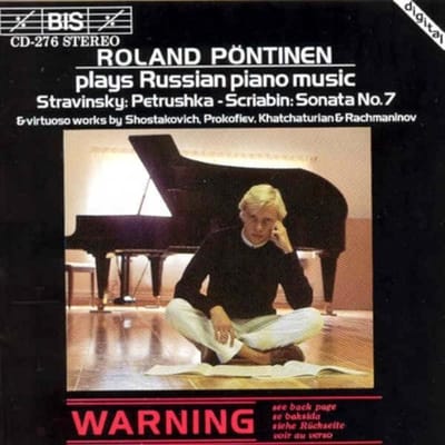 Roland Pöntinen - Plays Russian Piano Music (CD)