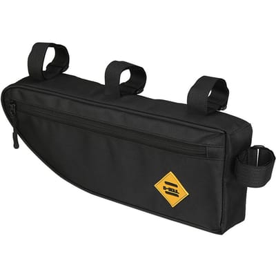 Fiets Driehoek Tas Waterdichte Fiets Frame Voorbuis Tas MTB Fiets Fietstas Tas L zwart