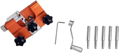 Kettingzaag Slijper - Slijp Tool - Kettingen Scherp Maken - Voor 8-22" Kettingen - 15x12x7 cm - Oranje