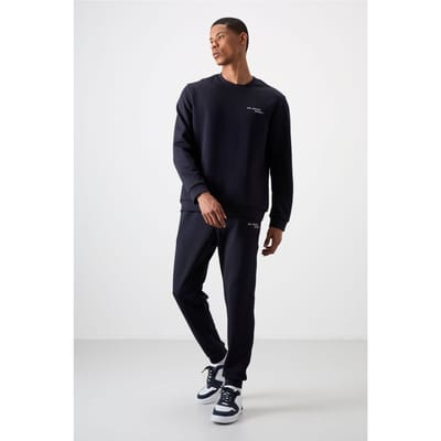 Heren Hoodie en Broeken Set met Lange Mouwen