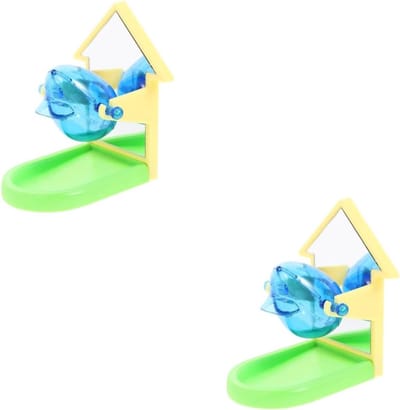 Vogel Voeder Speelgoed - Vogel Trainingsspeelgoed Papegaai - Vogels Vermaken Trainen - Compact Vogelvoerdispenser