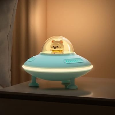 Bluetooth 5.4 Luidspreker met Draadloze Bedlampje en 2 Helderheidsniveaus - Perfect Cadeau voor Verjaardag en Kerstmis
