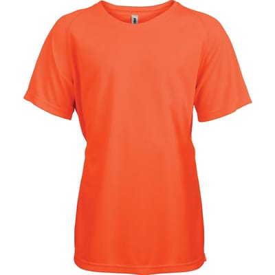 PROACT® Functioneel Kindersportshirt PA445 - Fluorescent Orange - 6/8 years (6/8 ans)
