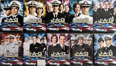 DVD box set JAG Judge Advocate General complete serie • Seizoen 1 t/m 10