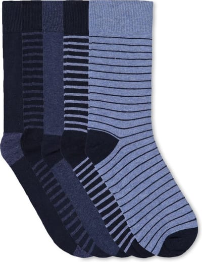 WE Fashion Heren Sokken, 5 pack