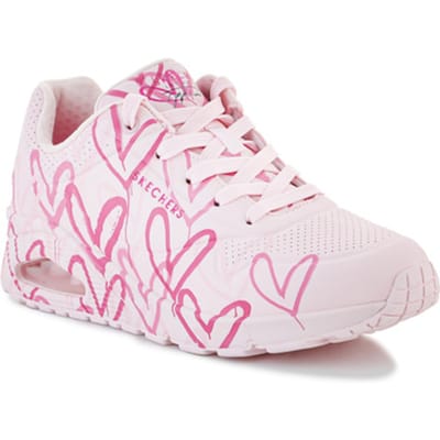 Lage Sneakers Skechers Uno Spread The Love 155507-LTPK
