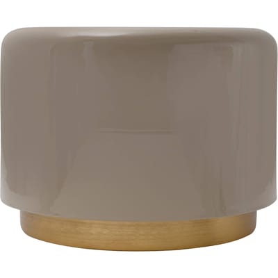 Kayoom- Bijzettafel Art Deco - Grijs - 51,5x51,5x43 cm (LxBxH)