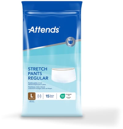 Attends Stretchpants regular maat L 15 Stuks