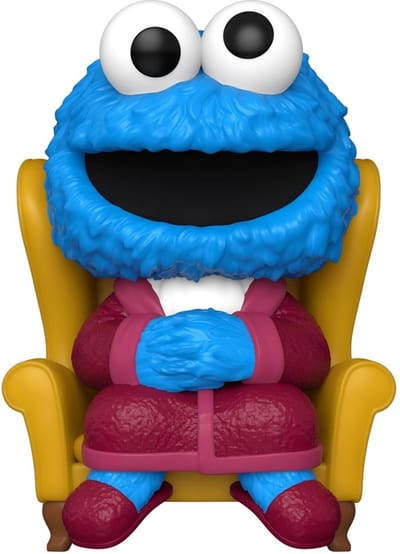 Sesame Street Cookie Monster vinylfiguur 1609 Funko Pop! meerkleurig
