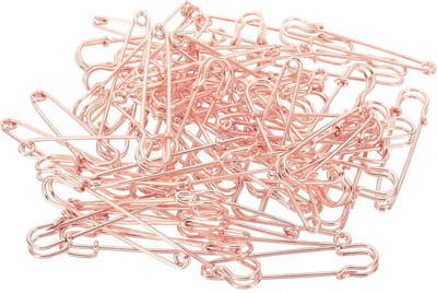 32 Grote Veiligheidsspelden Metaal 6,5 cm - Ideaal voor Breien, Naaien en Knutselen