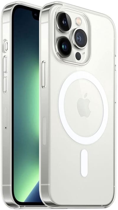 Casify Doorzichtig Hoesje geschikt voor MagSafe iPhone 13 Pro Hoesje - Transparant