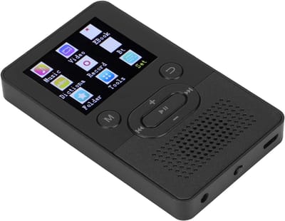 Draagbare Muziekspeler - MP4 Speler - Verliesvrije Muziek - Bluetooth 4.2 - 1.8 Inch Scherm