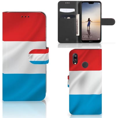 Huawei P20 Lite Bookstyle Case Luxemburg