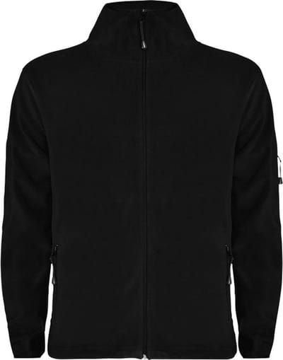 Zwart Fleece vest Roly Luciane maat 3XL