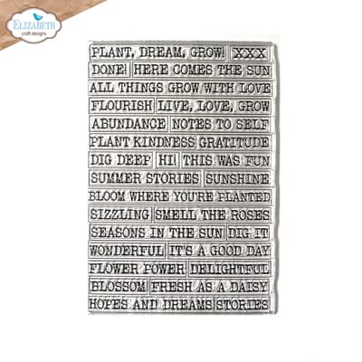 ECD Clear stamps - Journal phrases 5
